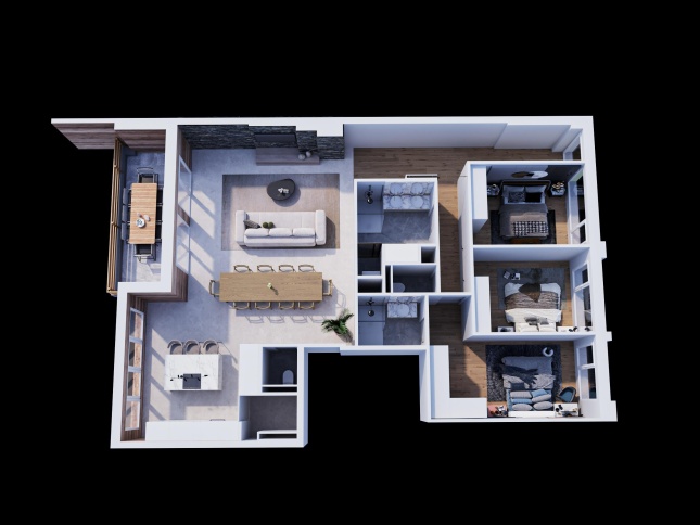 Appartement, 4.5 pièces, 135.25 m2